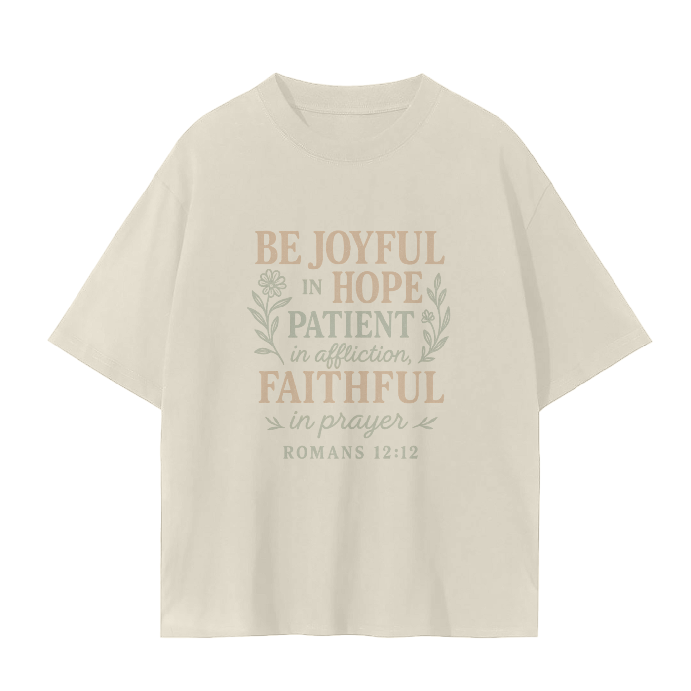 christian shirt,romans 12:12 shirt,be joyful in hope shirt,faith based clothing,christian mental health shirt,bible verse shirt,encouraging t-shirt,womens christian tee,hope and faith shirt,scripture shirt for women
