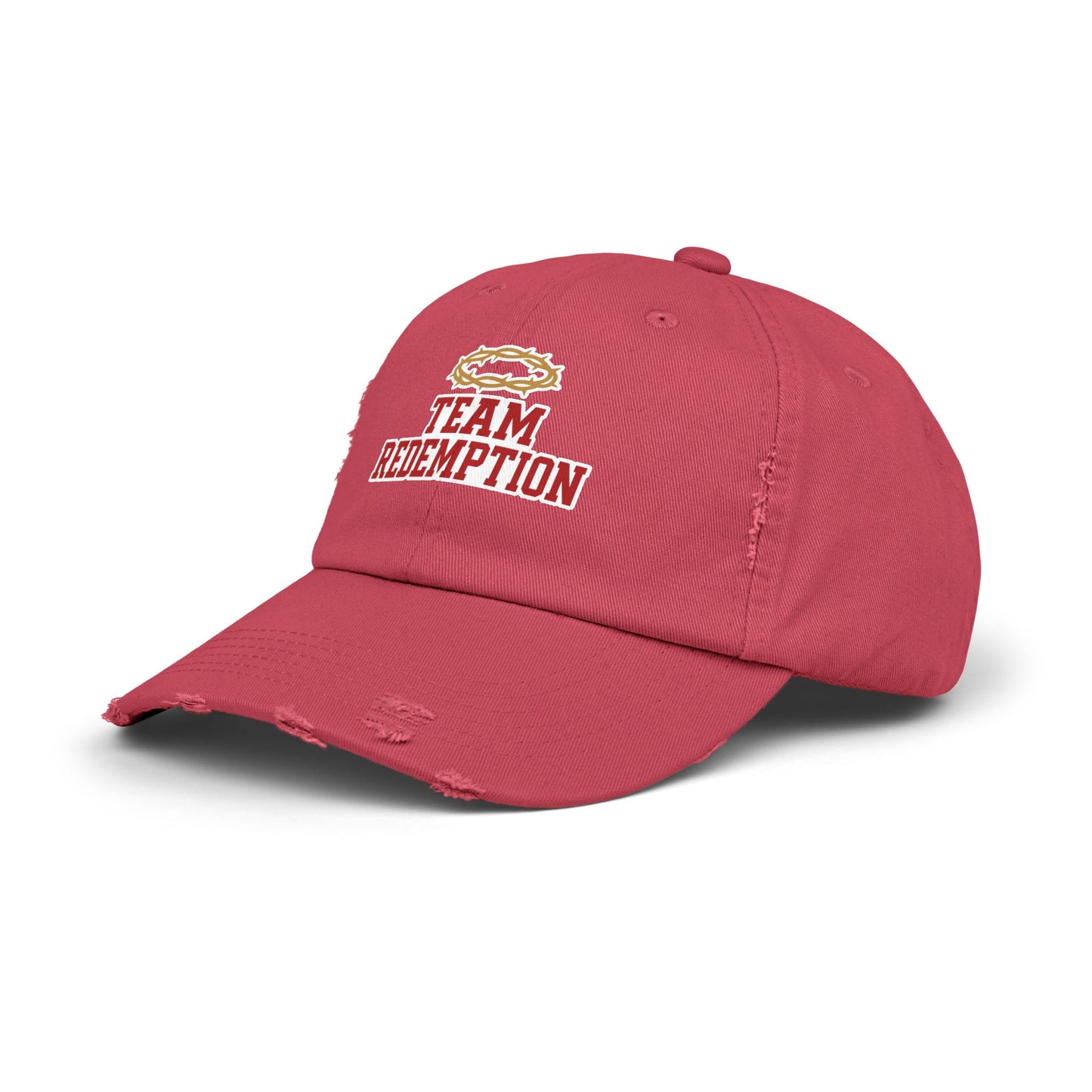 Team Redemption Hat - Distressed Christian Dad Cap