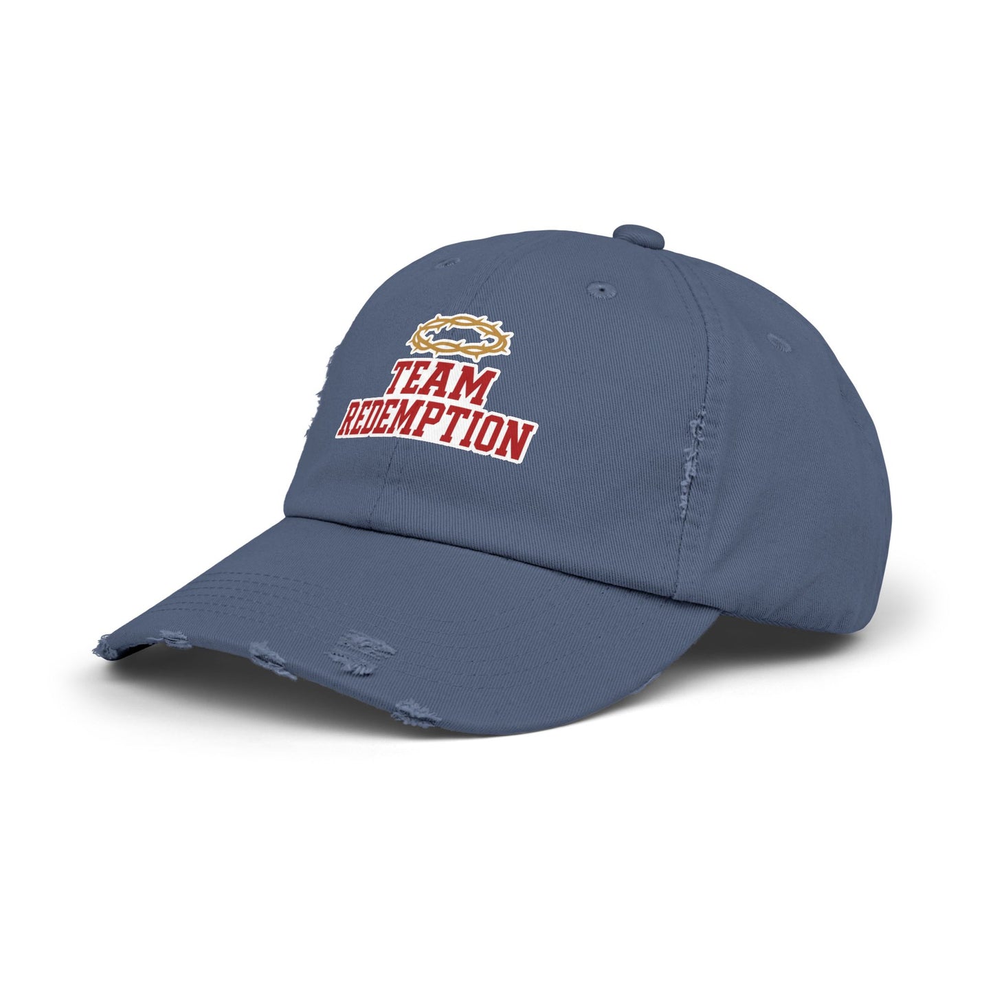 Team Redemption Hat - Distressed Christian Dad Cap