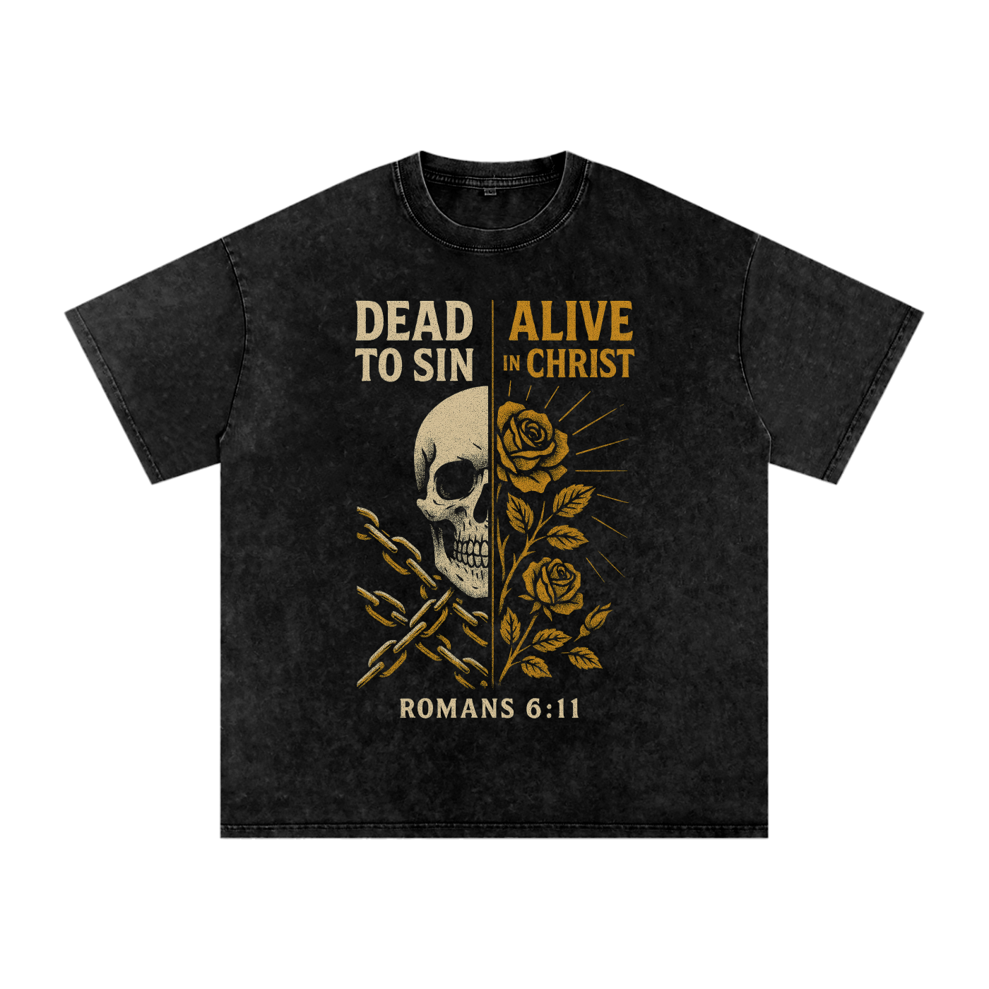 Dead to sin shirt,Alive in Christ tee,Romans 6:11 t-shirt,Faith transformation shirt,Bible verse tee,Gospel message shirt,Christian streetwear