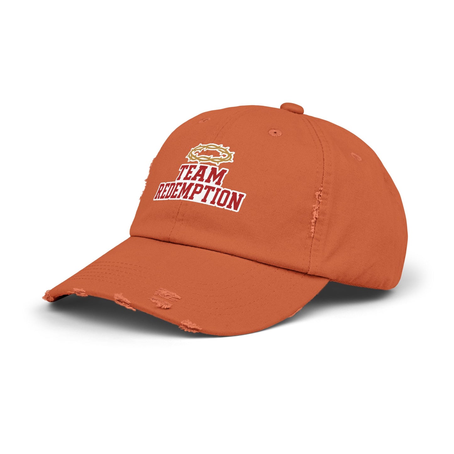 Team Redemption Hat - Distressed Christian Dad Cap