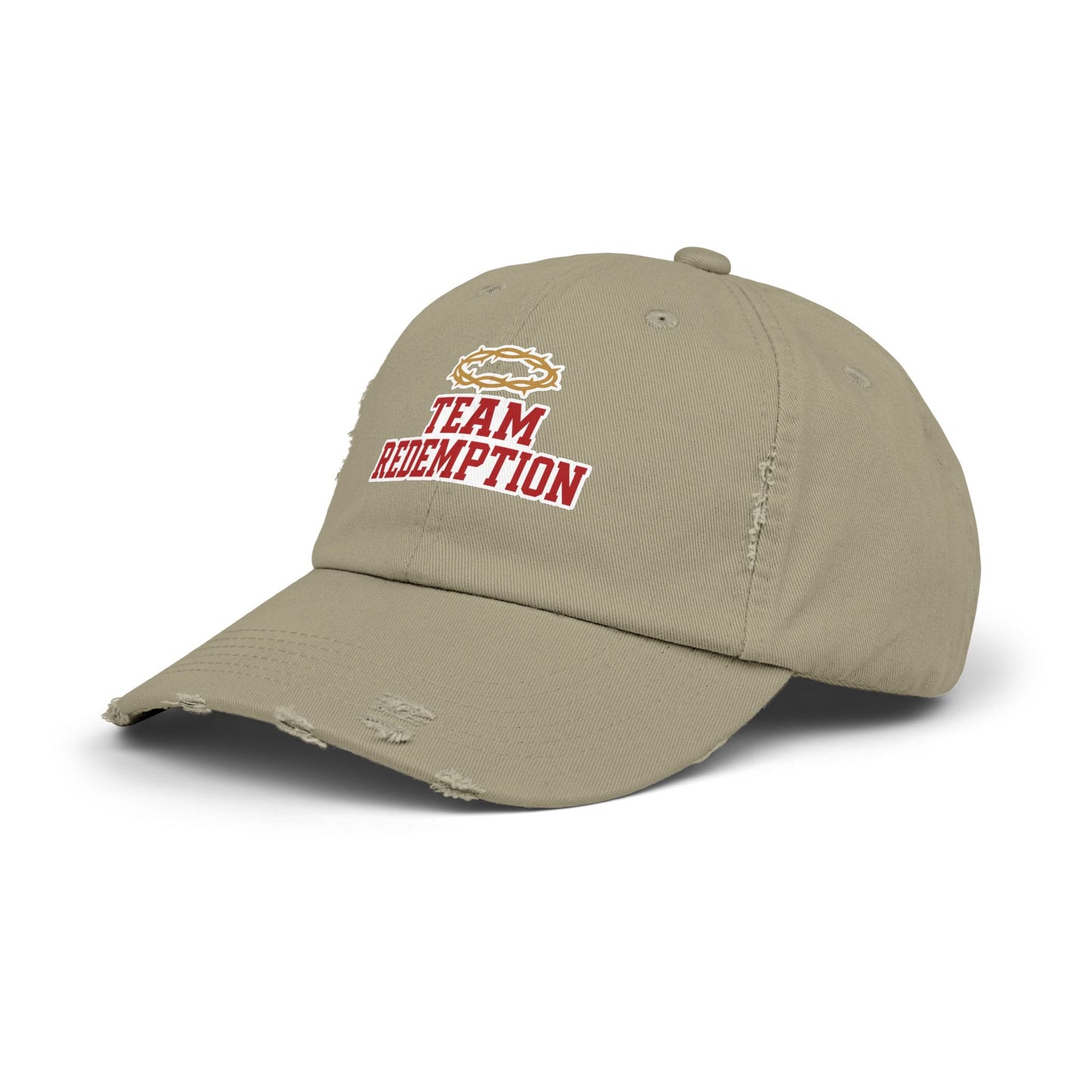 Team Redemption Hat - Distressed Christian Dad Cap