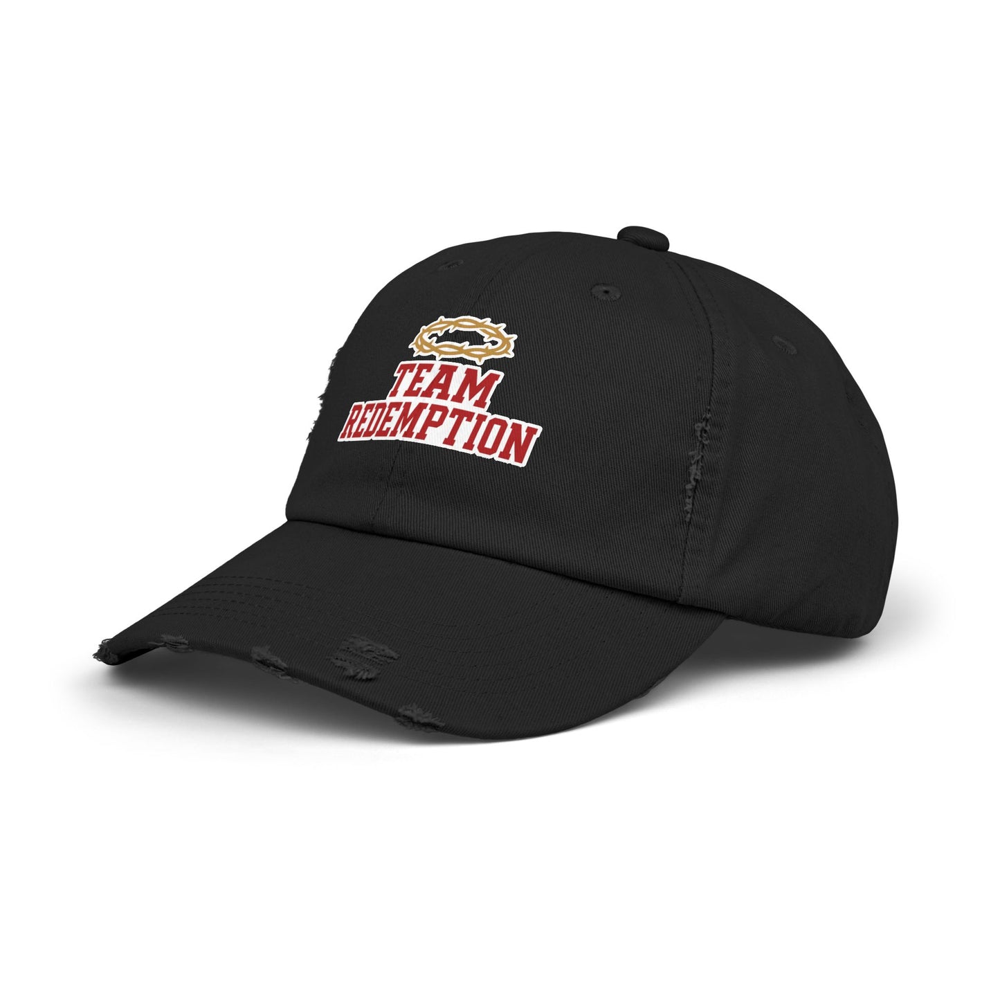 Team Redemption Hat - Distressed Christian Dad Cap