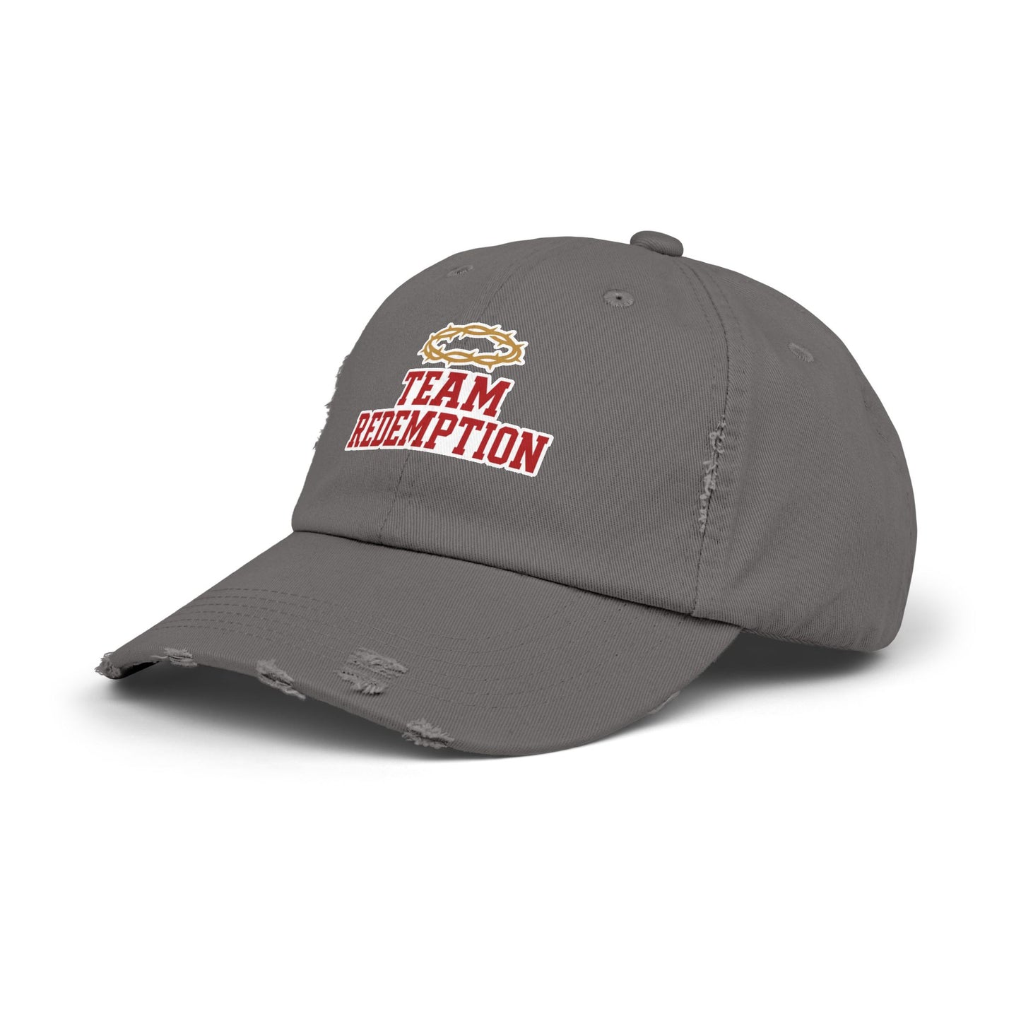 Team Redemption Hat - Distressed Christian Dad Cap