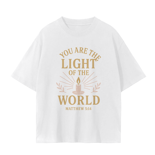 matthew 5:14 shirt,you are the light shirt,shine your light tee,christian shirt for women,bible verse tee,gospel light shirt,scripture encouragement shirt,daily faith shirt,womens inspirational tee,be the light shirt