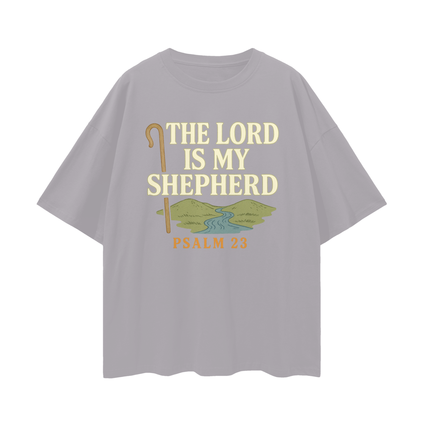 Christian shirt,Psalm 23 shirt,Bible verse tee,Faith based clothing,Christian streetwear,The Lord is my shepherd,Scripture t-shirt,Oversized Jesus shirt,Christian apparel,Unisex Christian tee