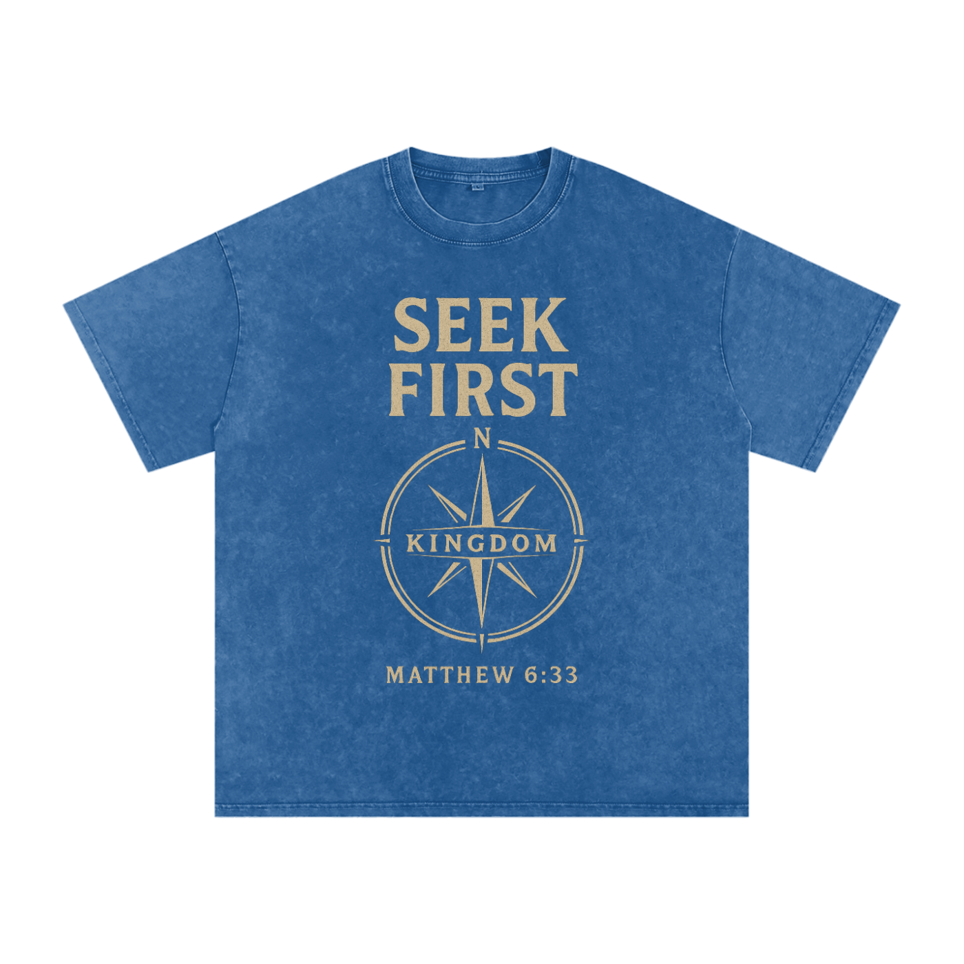 Seek first shirt,Matthew 6:33 t-shirt,Christian compass tee,Kingdom mindset shirt,Faith direction shirt,Christian mission shirt,Bible verse streetwear,God first apparel,Spiritual priorities tee,Christian daily wear